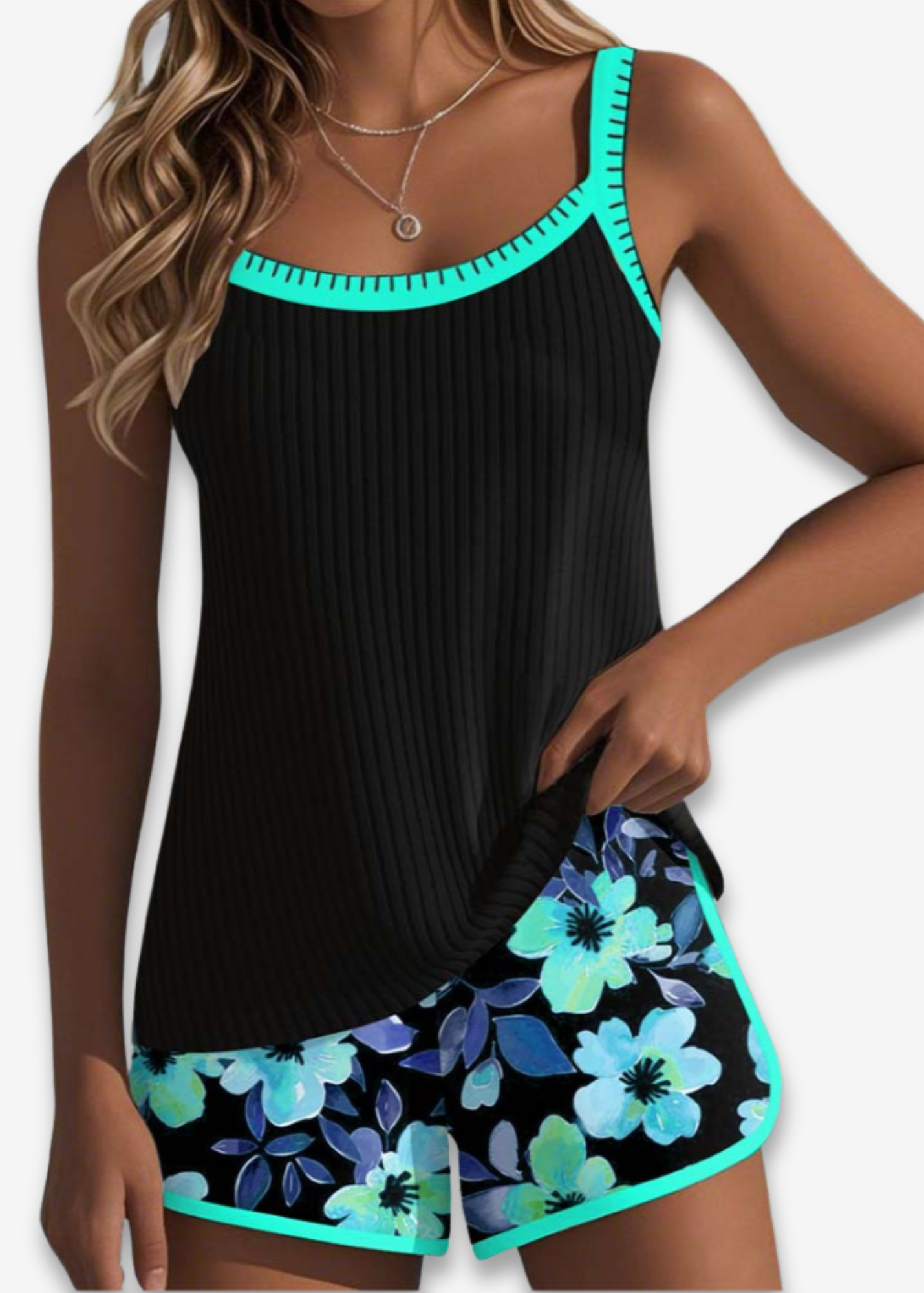 Elegante conjunto tankini