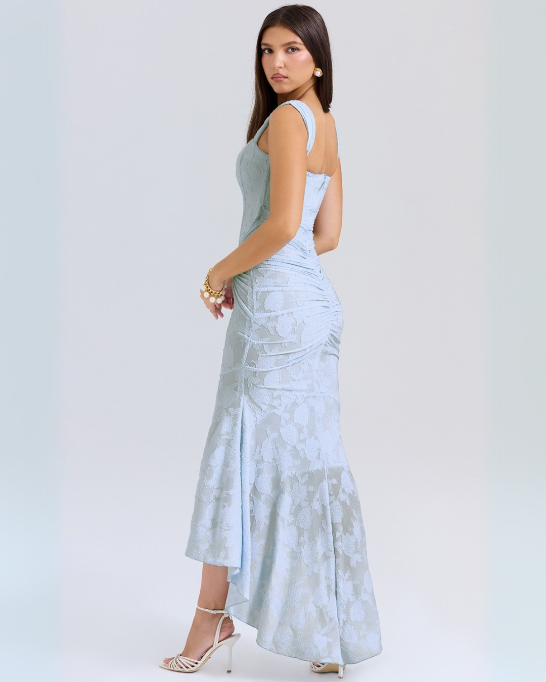 Valeria | vestido elegante de cintura alta