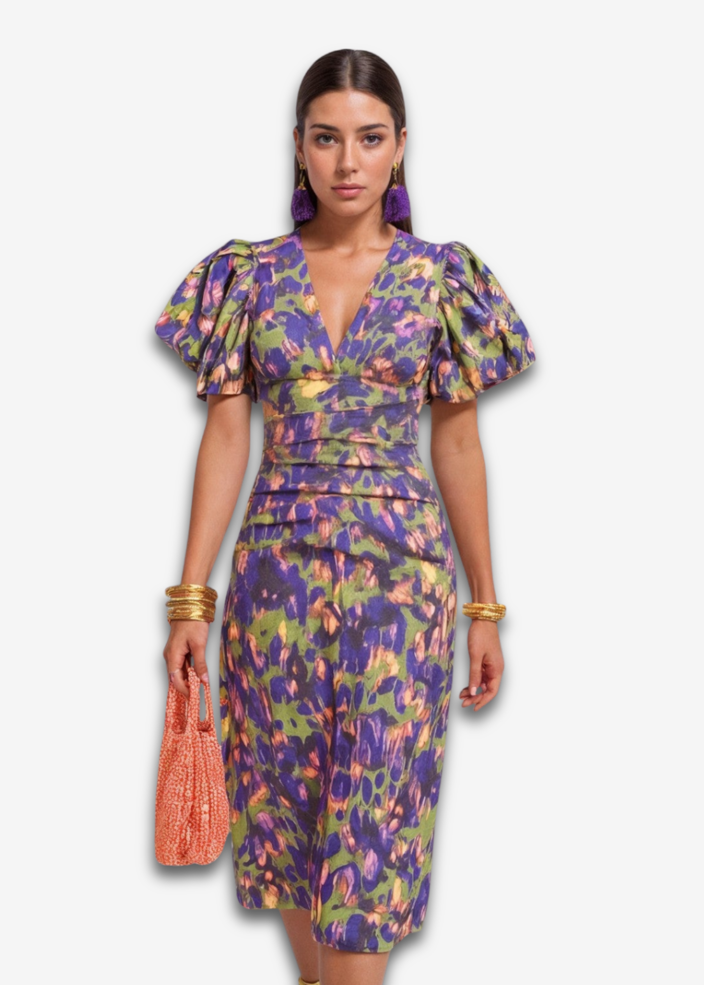 Vestido Fuego Tropical