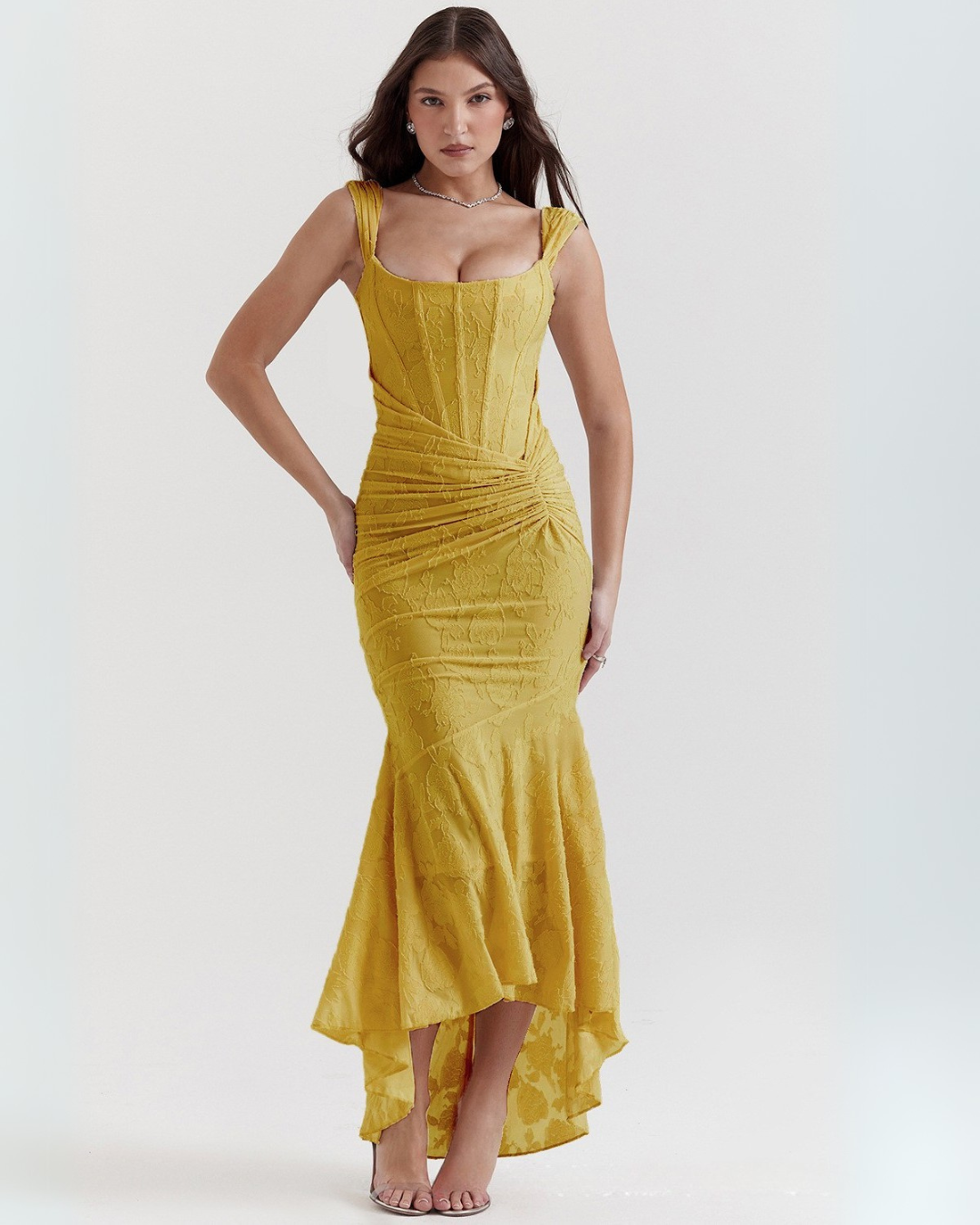 Valeria | vestido elegante de cintura alta