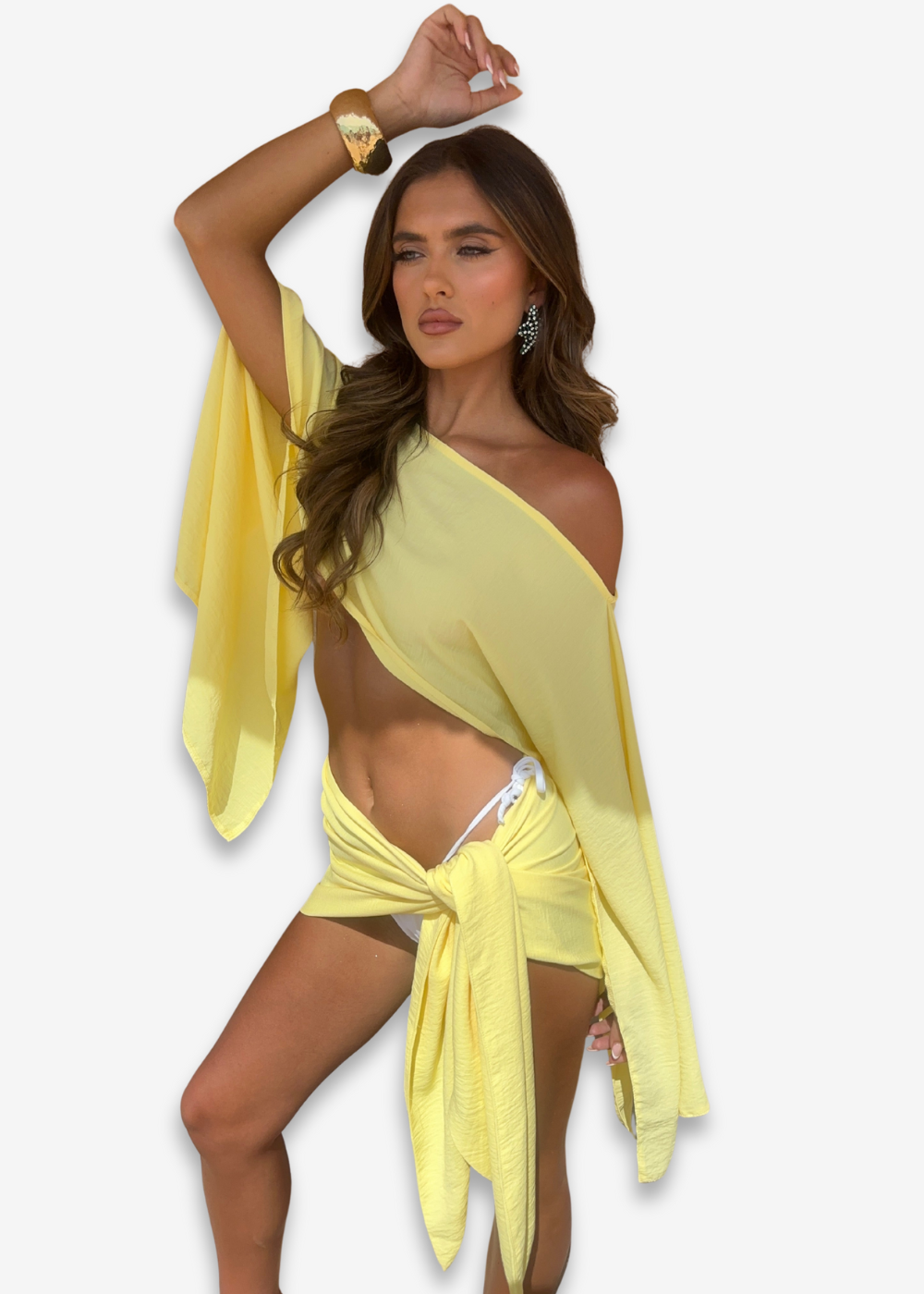 Carmen | conjunto de pareo de limón