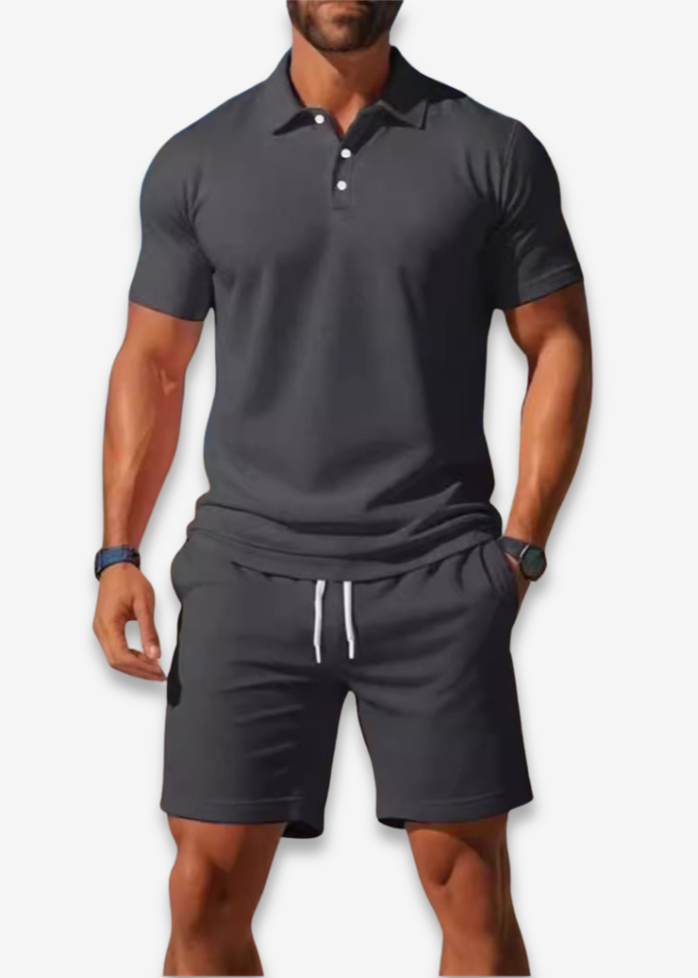 Conjunto polo de verano