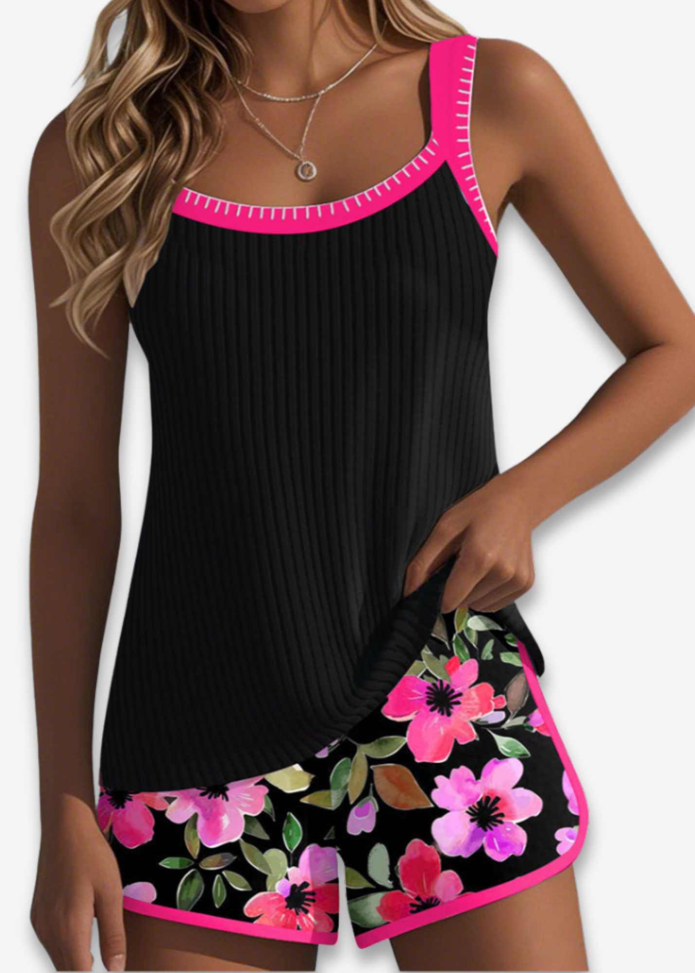 Elegante conjunto tankini