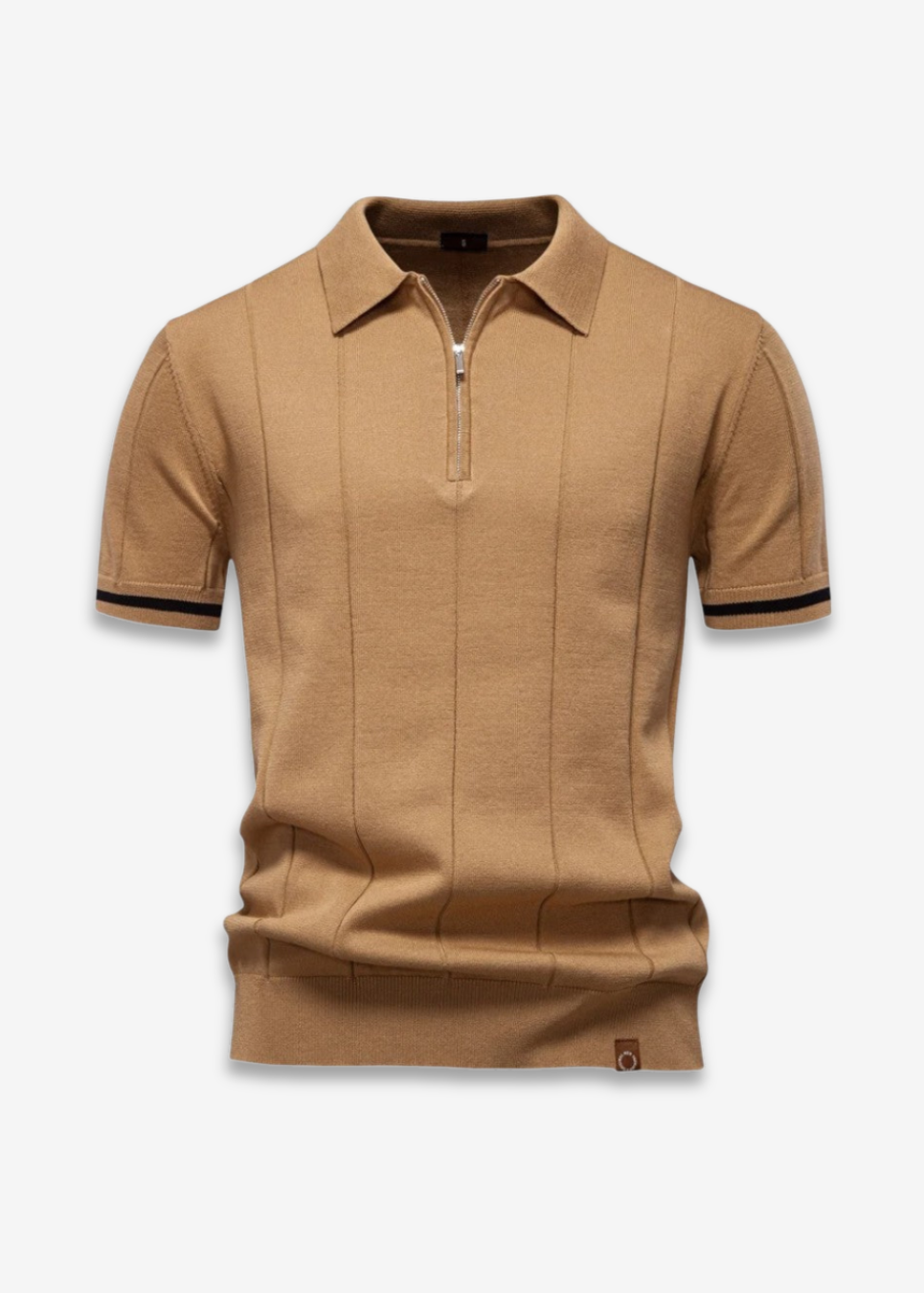 Polo con cremallera