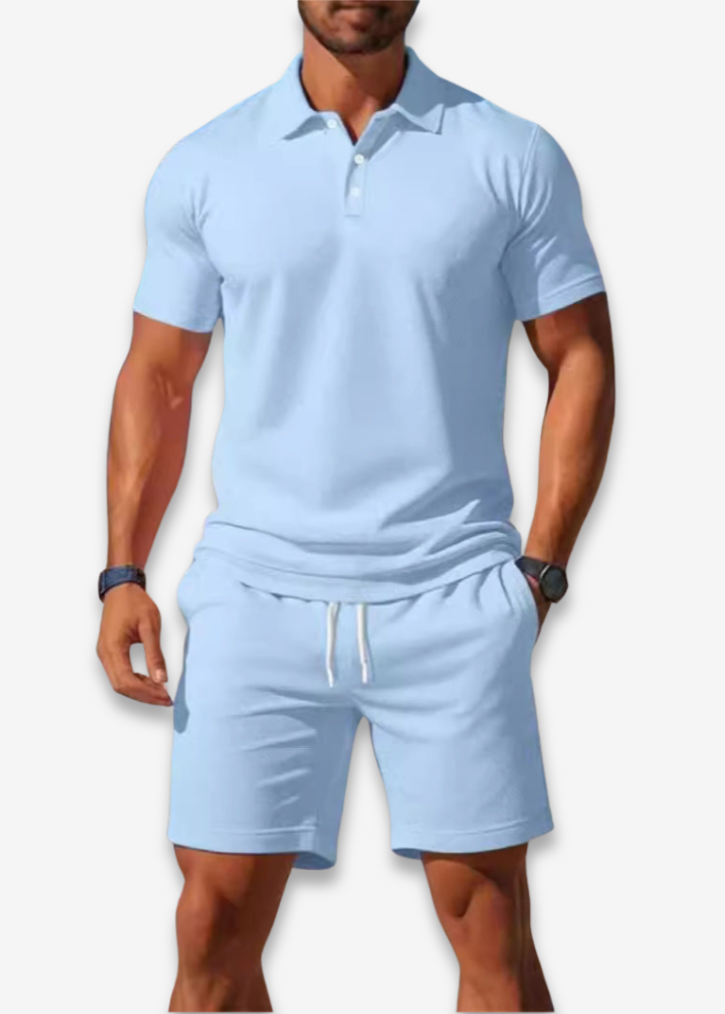 Conjunto polo de verano