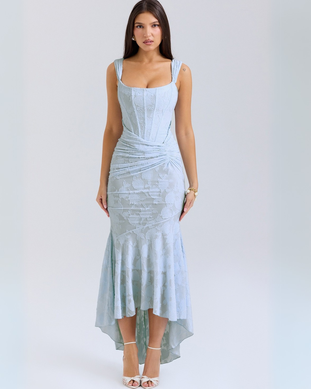 Valeria | vestido elegante de cintura alta