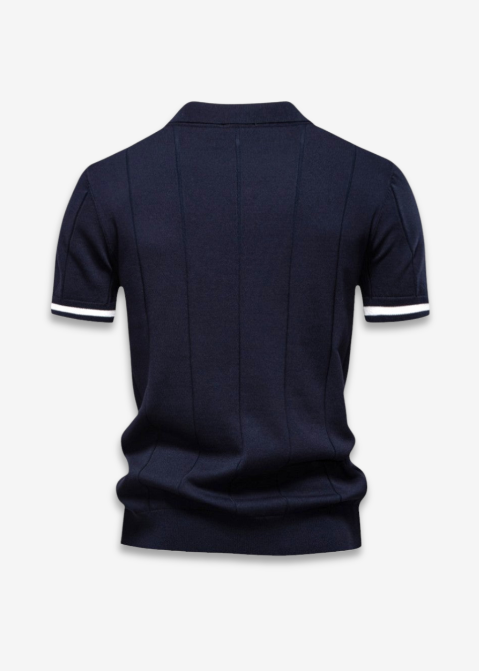 Polo con cremallera