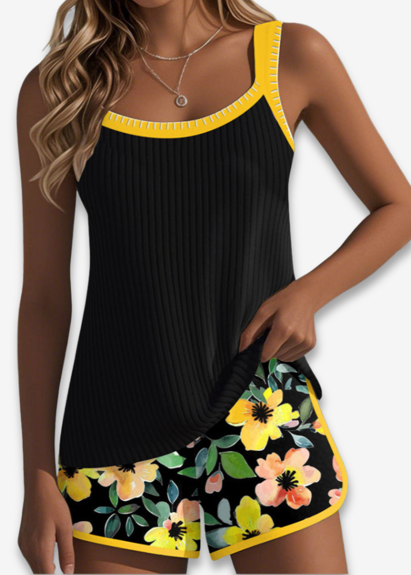 Elegante conjunto tankini