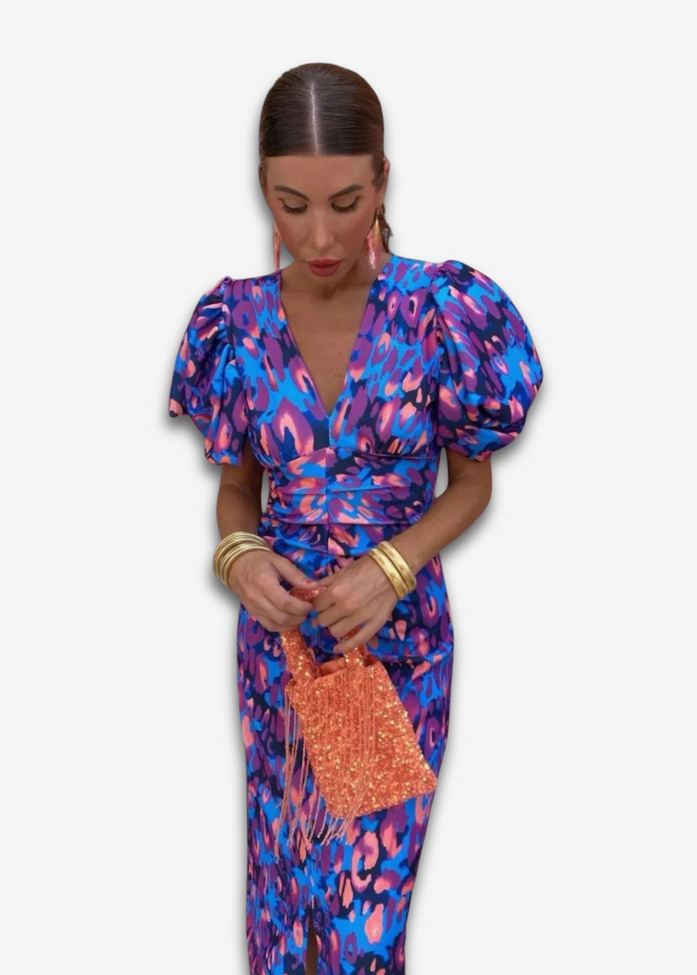 Vestido Fuego Tropical