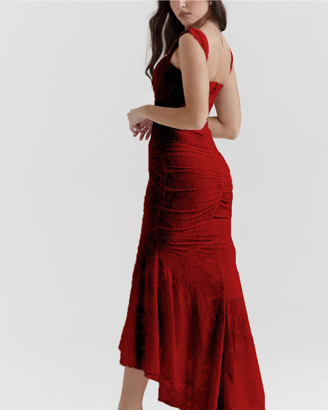 Valeria | vestido elegante de cintura alta