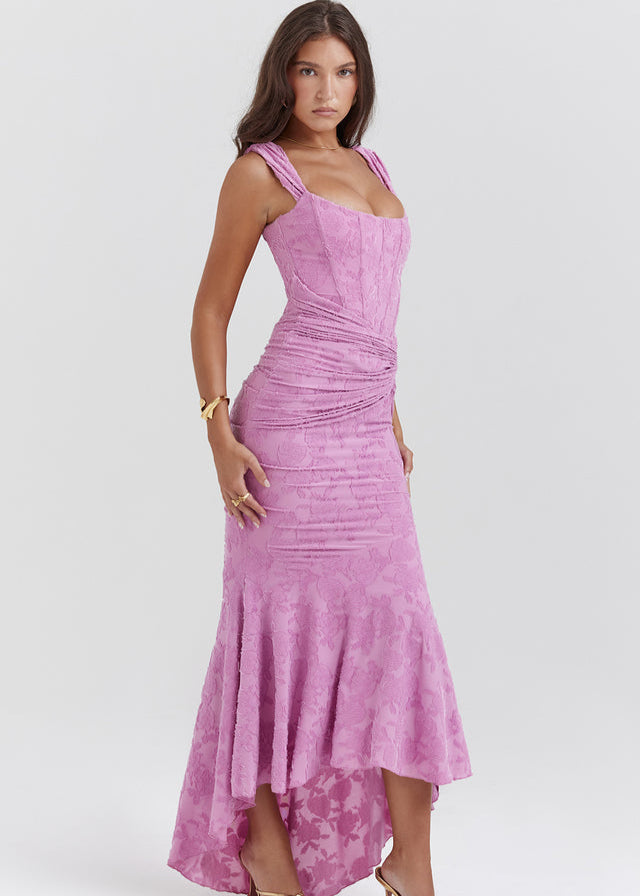 Valeria | vestido elegante de cintura alta