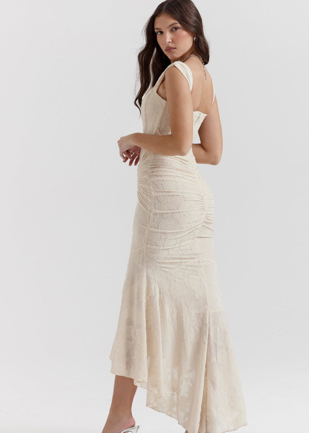 Valeria | vestido elegante de cintura alta