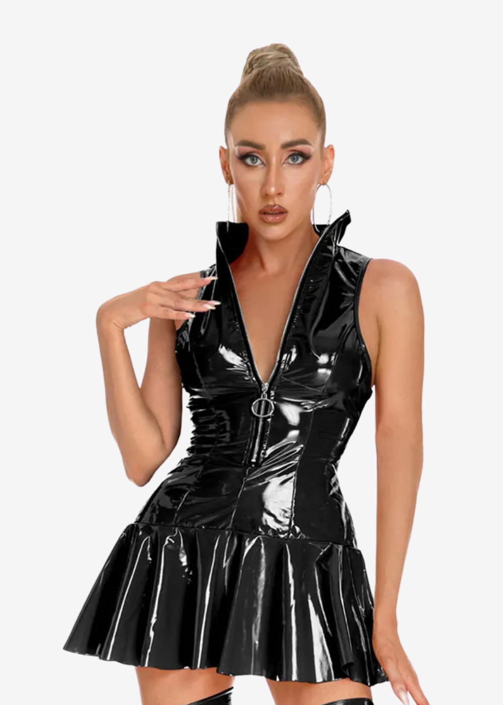 Ava | Disfraz sexy de motorista para mujer – ideal para fiestas de Halloween