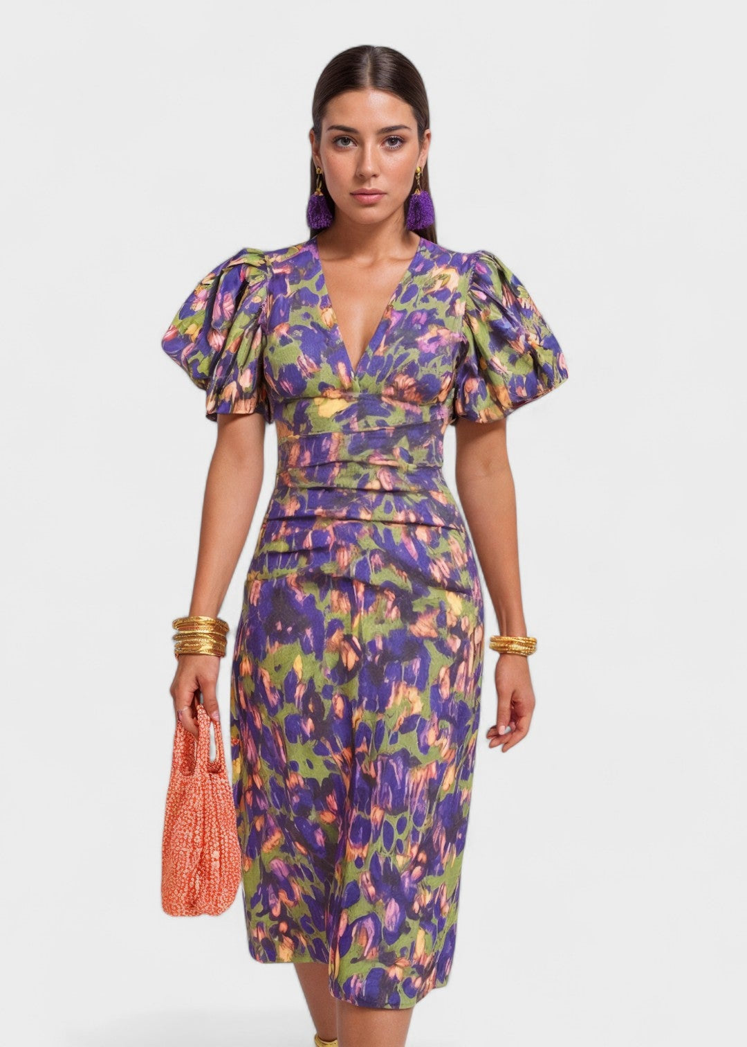 Vestido Fuego Tropical