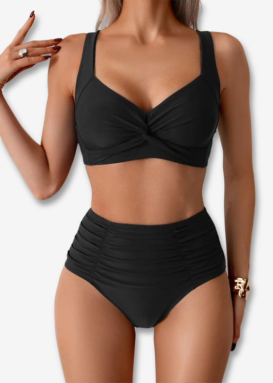 Bikini con tejido fruncido