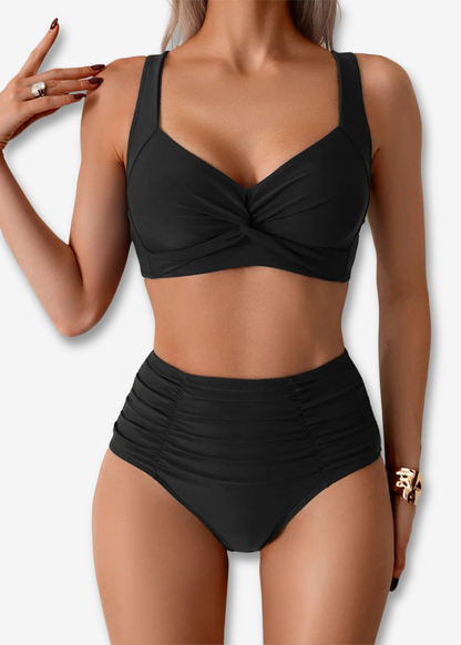 Bikini con tejido fruncido