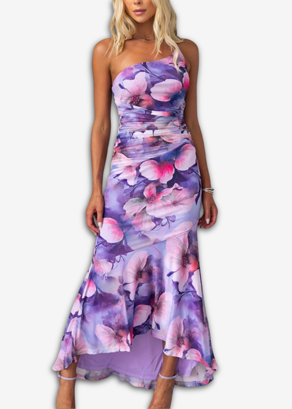 Vestido plisado de verano