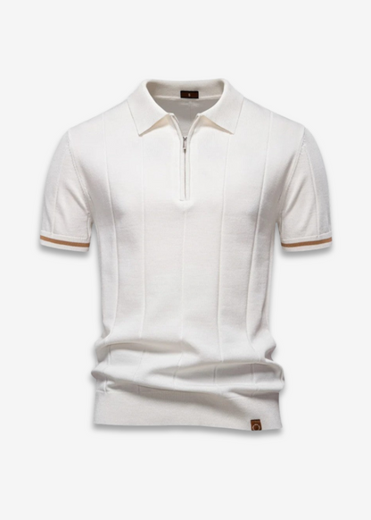 Polo con cremallera