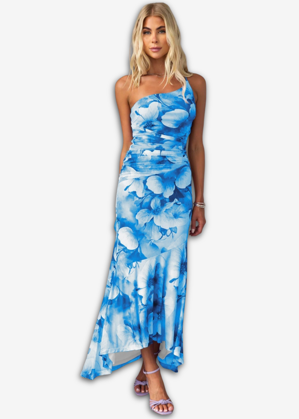 Vestido plisado de verano