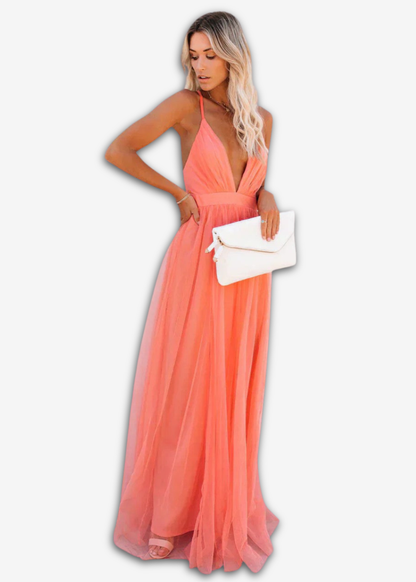 Vestido con elegancia atemporal