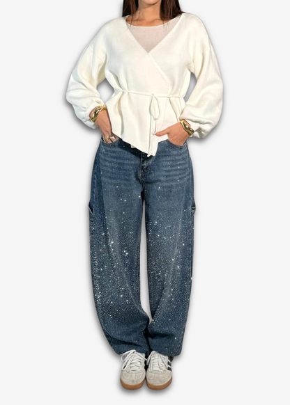 Vaqueros oversize elegantes