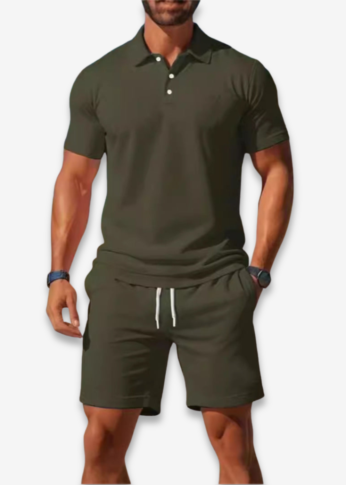 Conjunto polo de verano