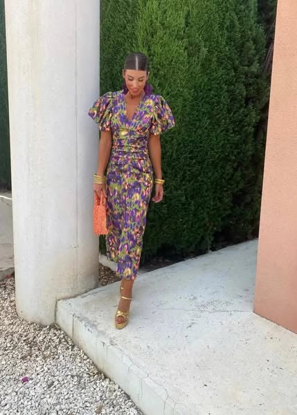 Vestido Fuego Tropical