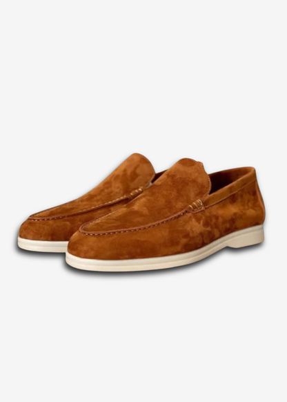 Mocasines informales de ante