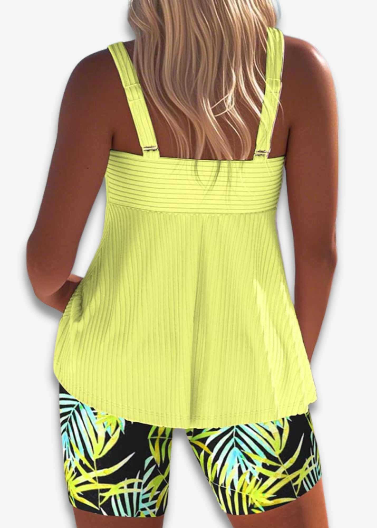 Conjunto tankini colorido