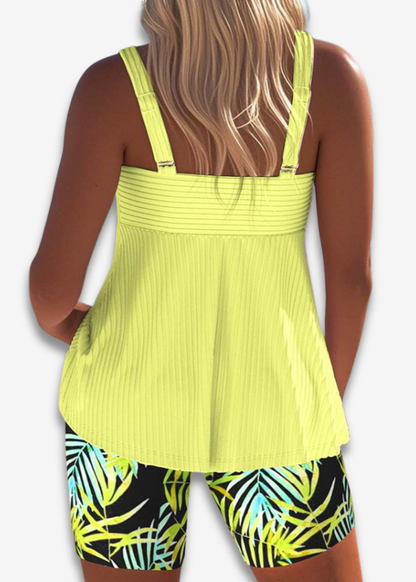 Conjunto tankini colorido