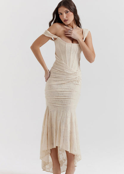 Valeria | vestido elegante de cintura alta
