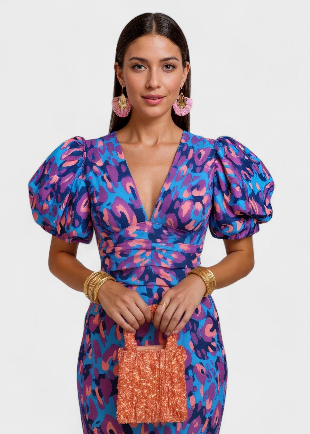 Vestido Fuego Tropical
