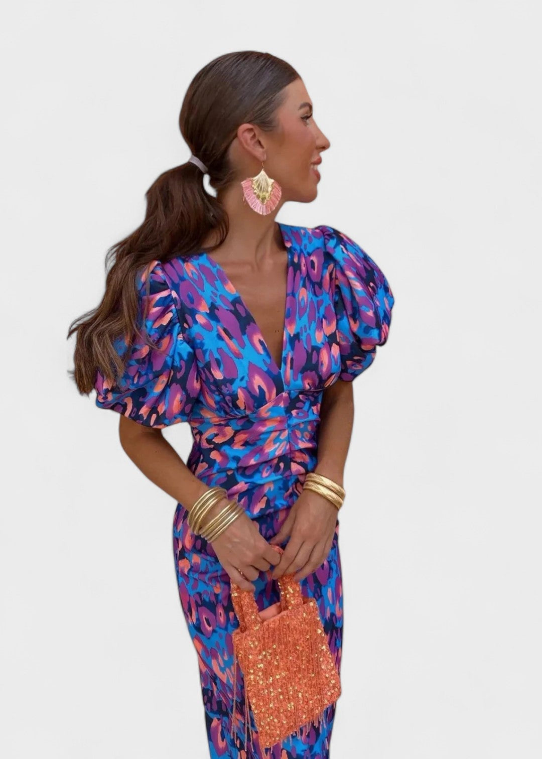 Vestido Fuego Tropical