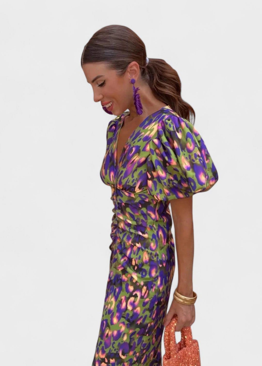 Vestido Fuego Tropical