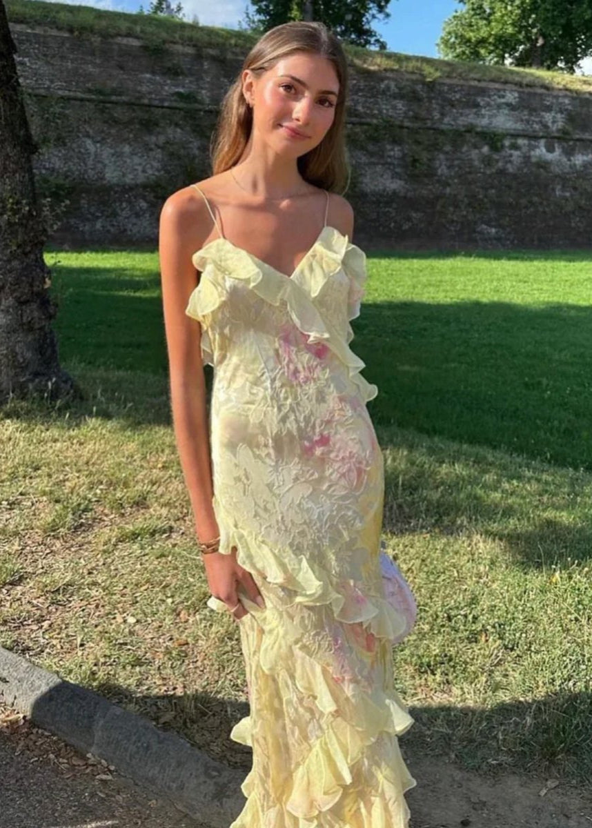 Noa | encantador vestido con volantes